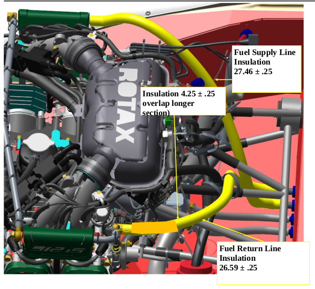 Replace Fuel Lines From Firewall to Engine